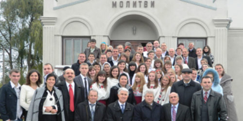 Святкування 85 річчя церкви ХВЄ в місті Острозі