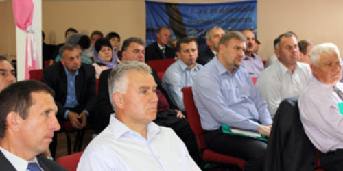 Учасники засідання Комітету ЦХВЄУ про гуманітарну допомогу сходу, служіння воєнних капеланів та проблеми християнської освіти