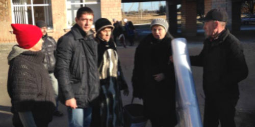 На допомогу людям у м. Сватове після диверсії одними з перших прибули служителі церкви ХВЄ. Потрібна ваша молитва і підтримка