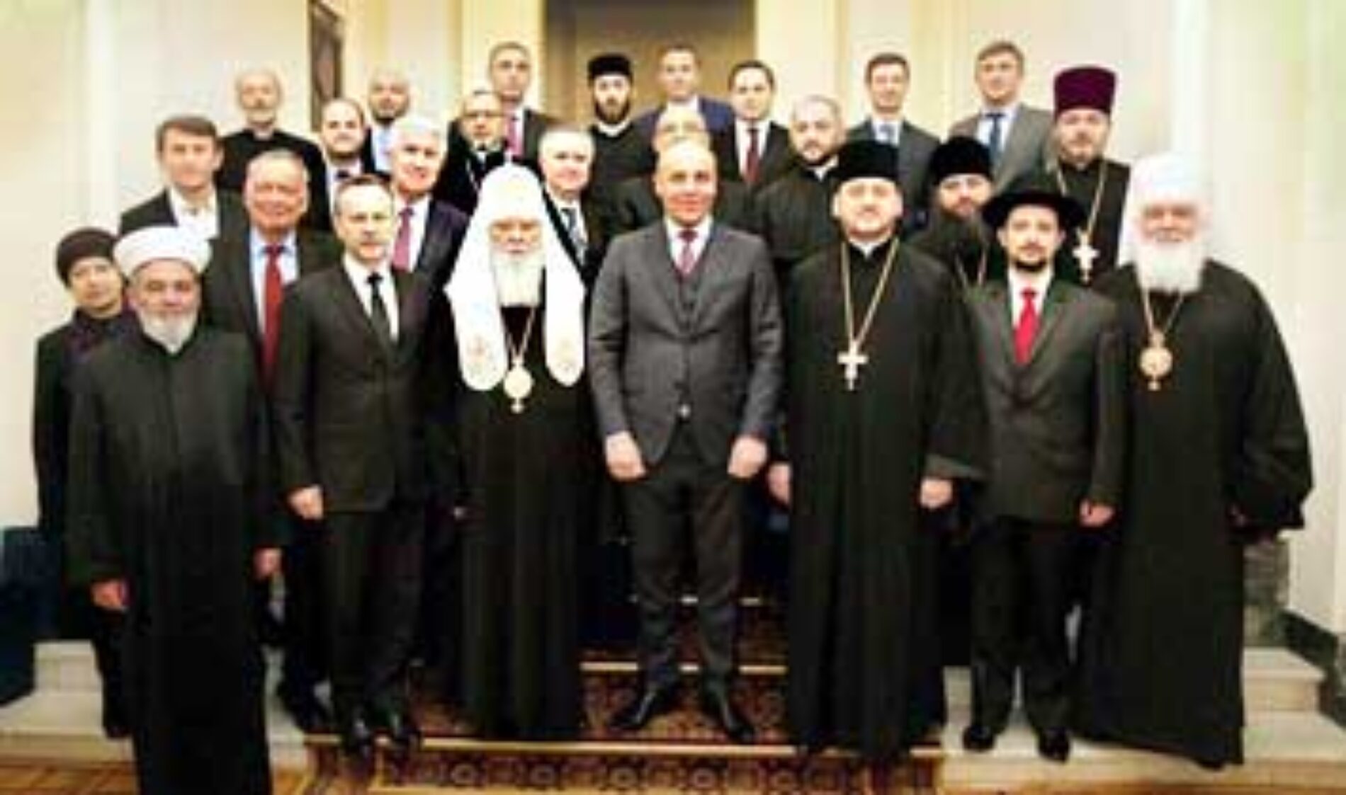 Голова ВРУ Андрій Парубій привітав глав церков із двадцятиріччям ВРЦіРО та вислухав думки і поради священнослужителів