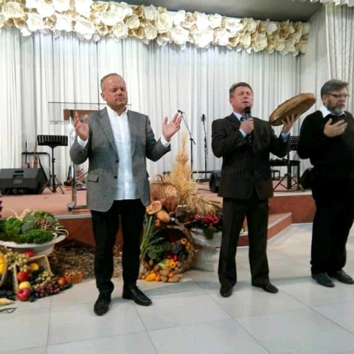 У Вишгороді по-особливому дякувала за урожай, церкву і Україну