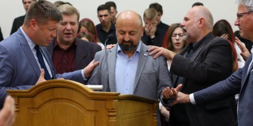 Лідери п’ятидесятницьких церков Європи у Києві здійснили молитву за Європейський континент