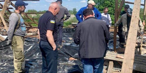 П’ятидесятники з Рівненщини допомагають у відбудові деокупованих сіл Чернігівщини Новий Биків та Нова Басань (ВІДЕО)
