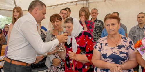 Поблизу Лубен на Полтавщині провели водне хрещення для вірян семи церков