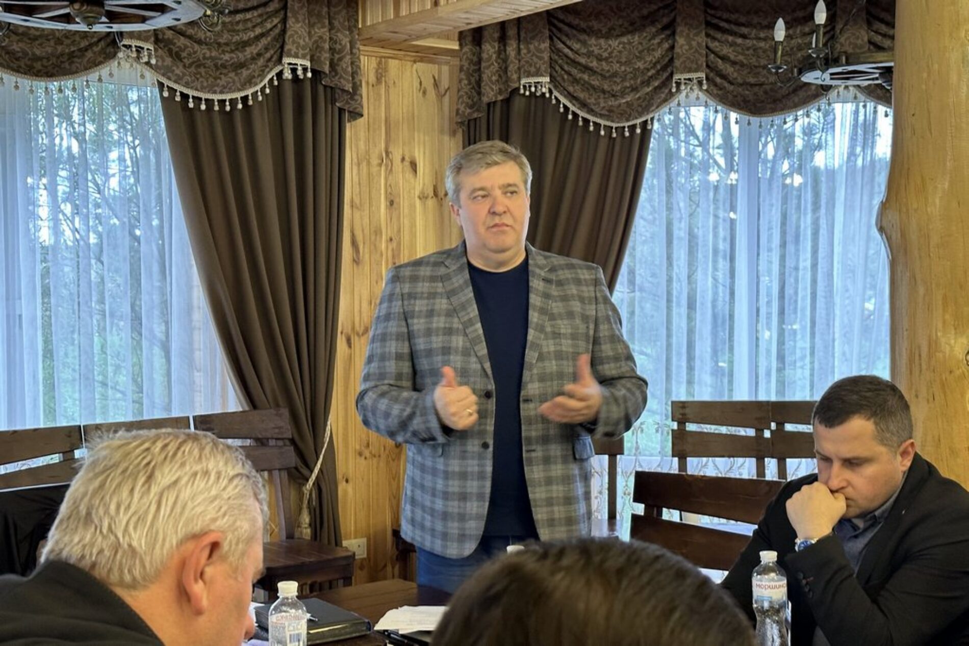 «Вважаю це чудом ХХІ століття,  що так багато людей у світі моляться за нас» – Михайло Паночко на засіданні Комітету УЦХВЄ