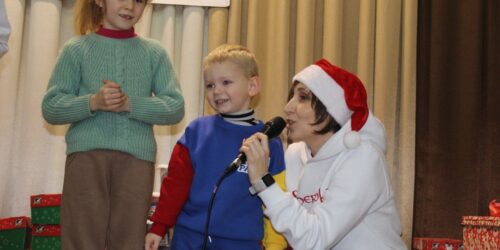 У колишньому військовому авіамістечку на Полтавщині християни влаштували незабутню Різдвяну зустріч для дітей