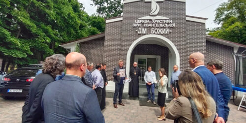 Делегація з Чехії відвідала Бучу та разом з представниками ВРЦіРО побувала у церкві «Божий дім»