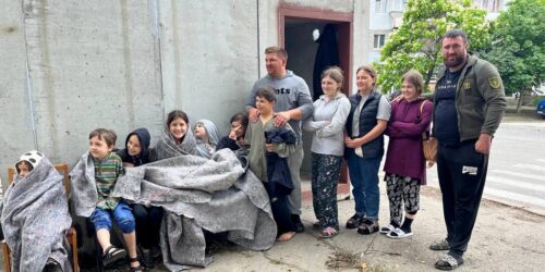 «Коли вивозили дітей з Олешок, над головами літав російський дрон з гранатою, але Бог зберіг» – капелан Богдан Гнатів