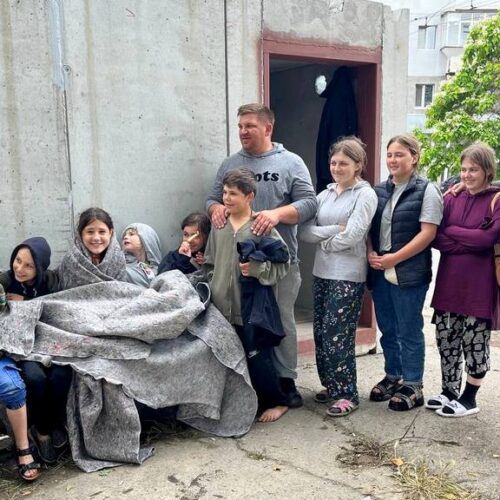 «Коли вивозили дітей з Олешок, над головами літав російський дрон з гранатою, але Бог зберіг» – капелан Богдан Гнатів