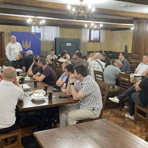 Чоловічий молитовний сніданок провели на Київщині