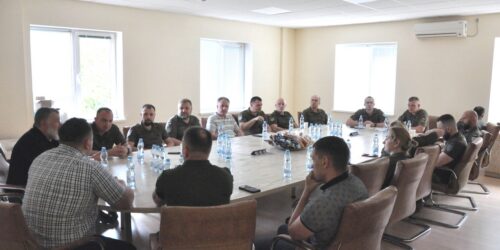 Чим живе Українська церква ХВЄ ознайомилась делегація Служби військового капеланства ЗСУ 