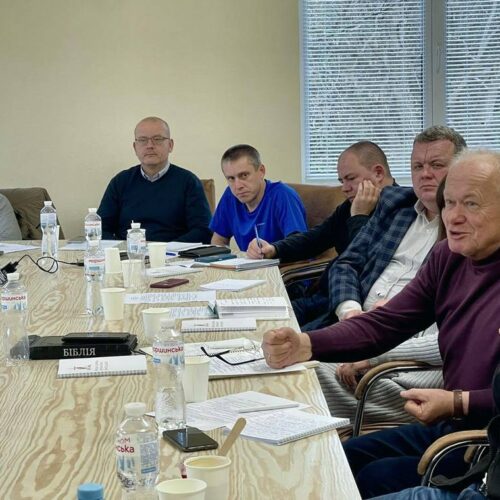 Юристи та капелани УЦХВЄ провели спільну нараду в Києві