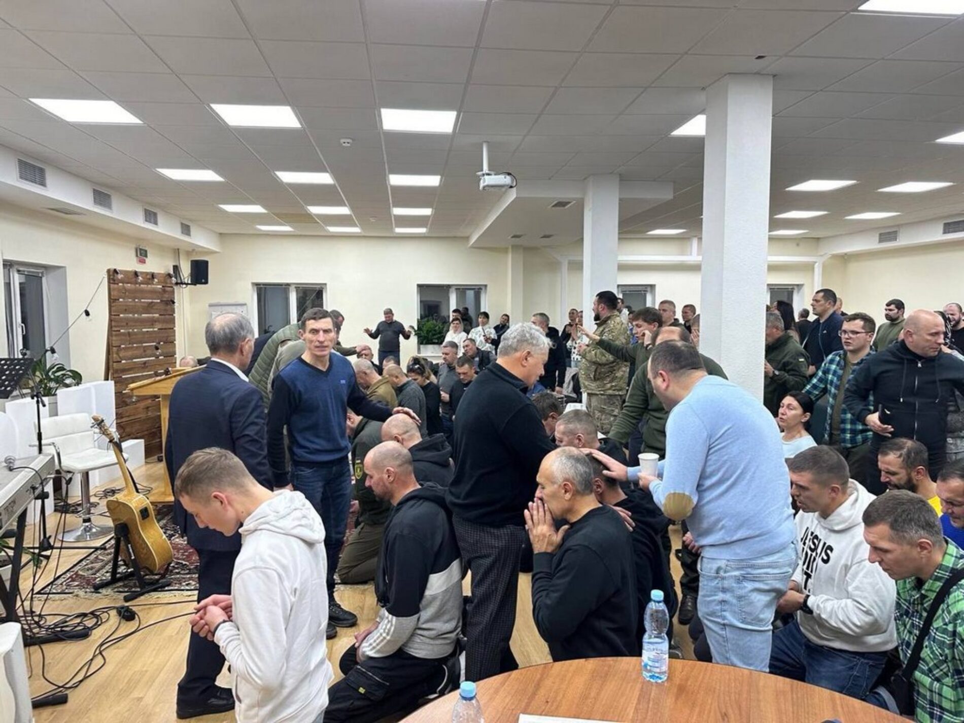 На конференцію Соціального департаменту УЦХВЄ подякувати за співпрацю прибули з Нацполіції, Мін’юсту та Генштабу ЗСУ