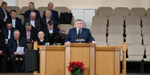 З новим бюджетом у 2024-й рік: результати звітної конференції УЦХВЄ Рівненщини