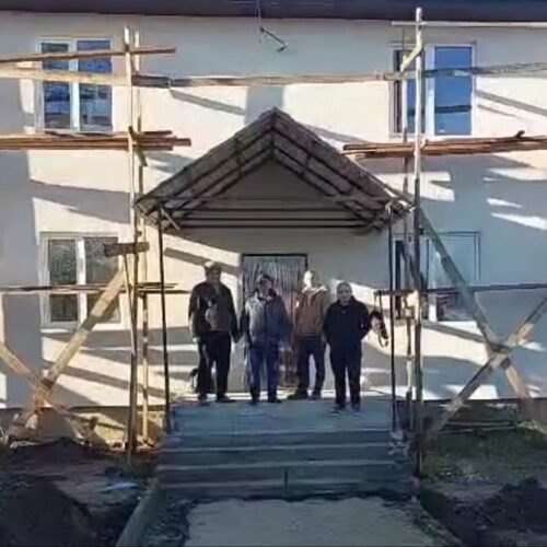 У Бородянці під Києвом відкрили Дім молитви, який звели місіонери з Житомирщини