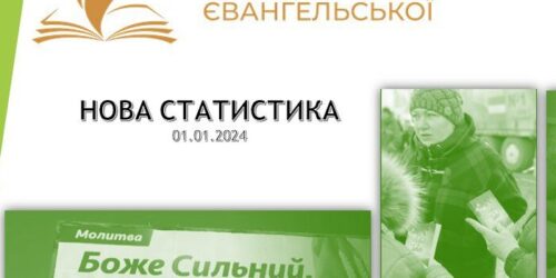 За рік громади УЦХВЄ охрестили більш як 4600 нових вірян, роздали 200 тисяч доброчинних обідів та 1,5 мільйона Євангелій 