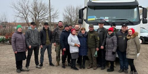 16 тонн насіннєвої картоплі на Херсонщину доставили церкви Рівненщини