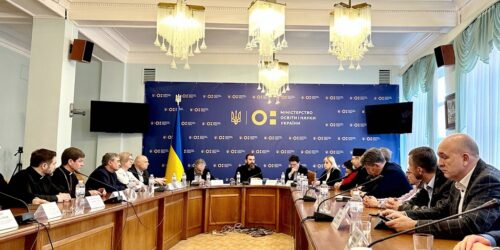 «Виховання патріотизму має ґрунтуватися на біблійній моралі» – Віктор Вознюк під час зустрічі ВРЦіРО з Міністром освіти України