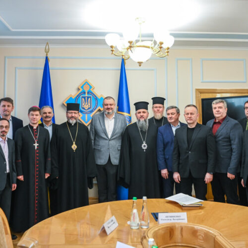 Відбулася зустріч Секретаря РНБО з представниками Ради Церков