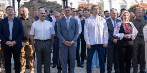 Старший єпископ УЦХВЄ взяв участь у молитовному заході з нагоди Дня Української Державності