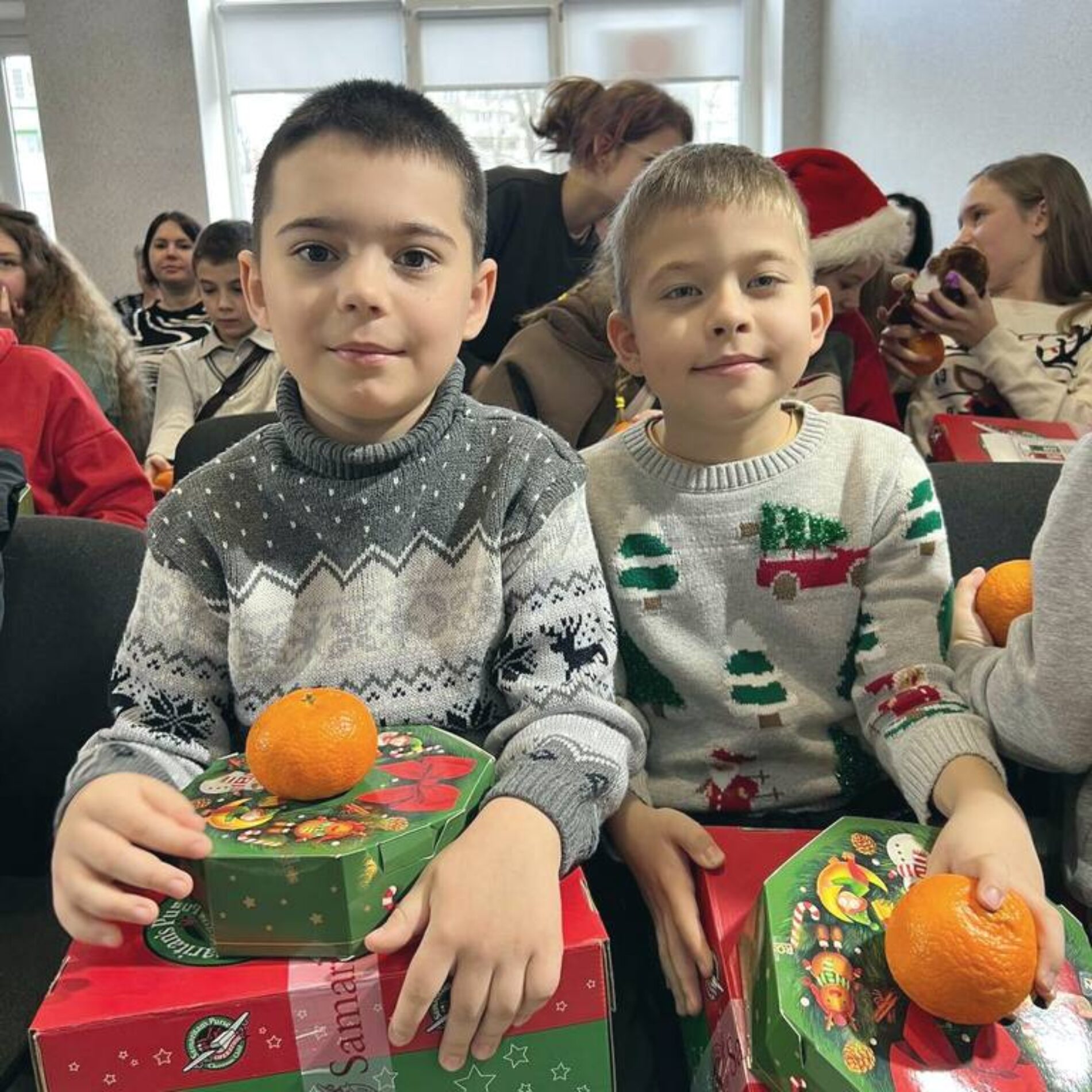 У Броварах на Різдво дітям  та їх батькам нагадали про справжній сенс свята