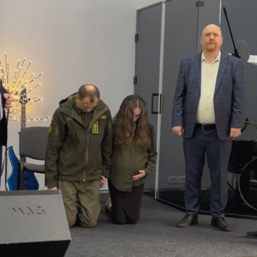 На Хмельниччині відбулося перше рукопокладення на капеланське служіння в сані благовісника