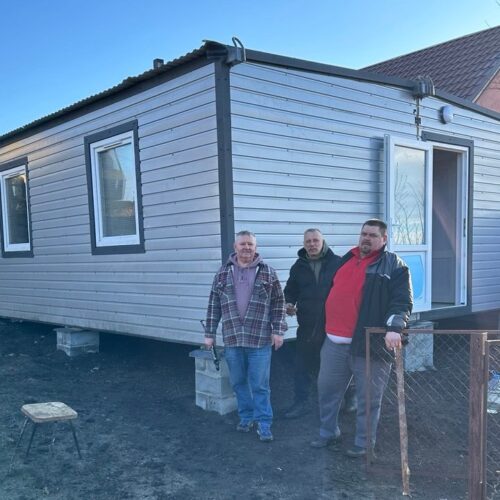 На початку цього року в Запорізькій області відбулося відкриття двох мобільних Будинків молитви