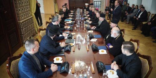 Під час зустрічі з Президентом Володимиром Зеленським члени ВРЦіРО підняли питання про розвиток сімейної політики та капеланства