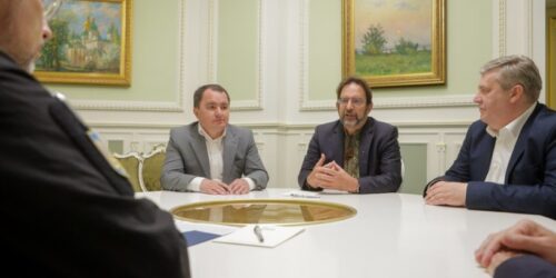 Ян Весселс, генеральний секретар Європейського Євангельського Альянсу зустрівся з прем’єр-міністром України Денисом Шмигалем