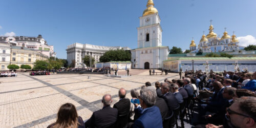 Члени ВРЦіРО взяли участь в офіційних заходах з нагоди Дня Української Державності